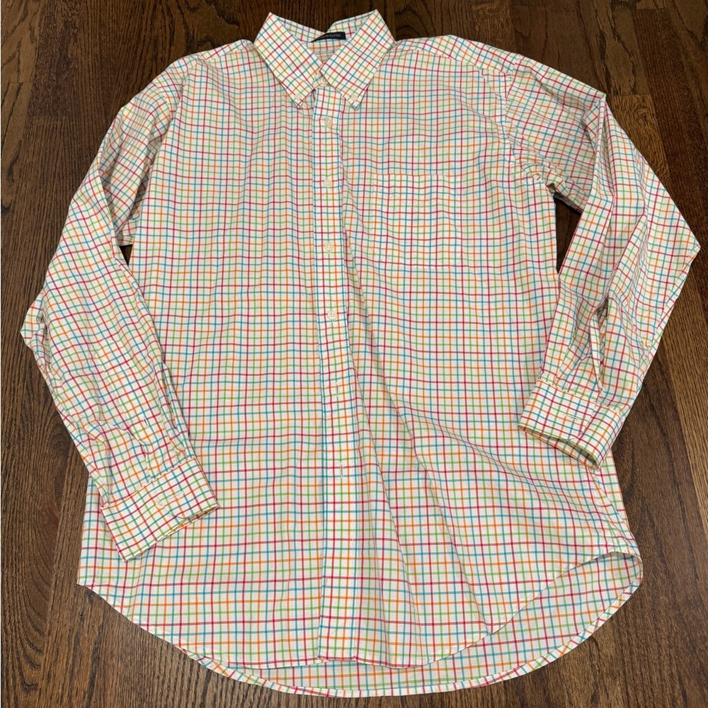 Classic Multicolor Plaid Men's Shirt